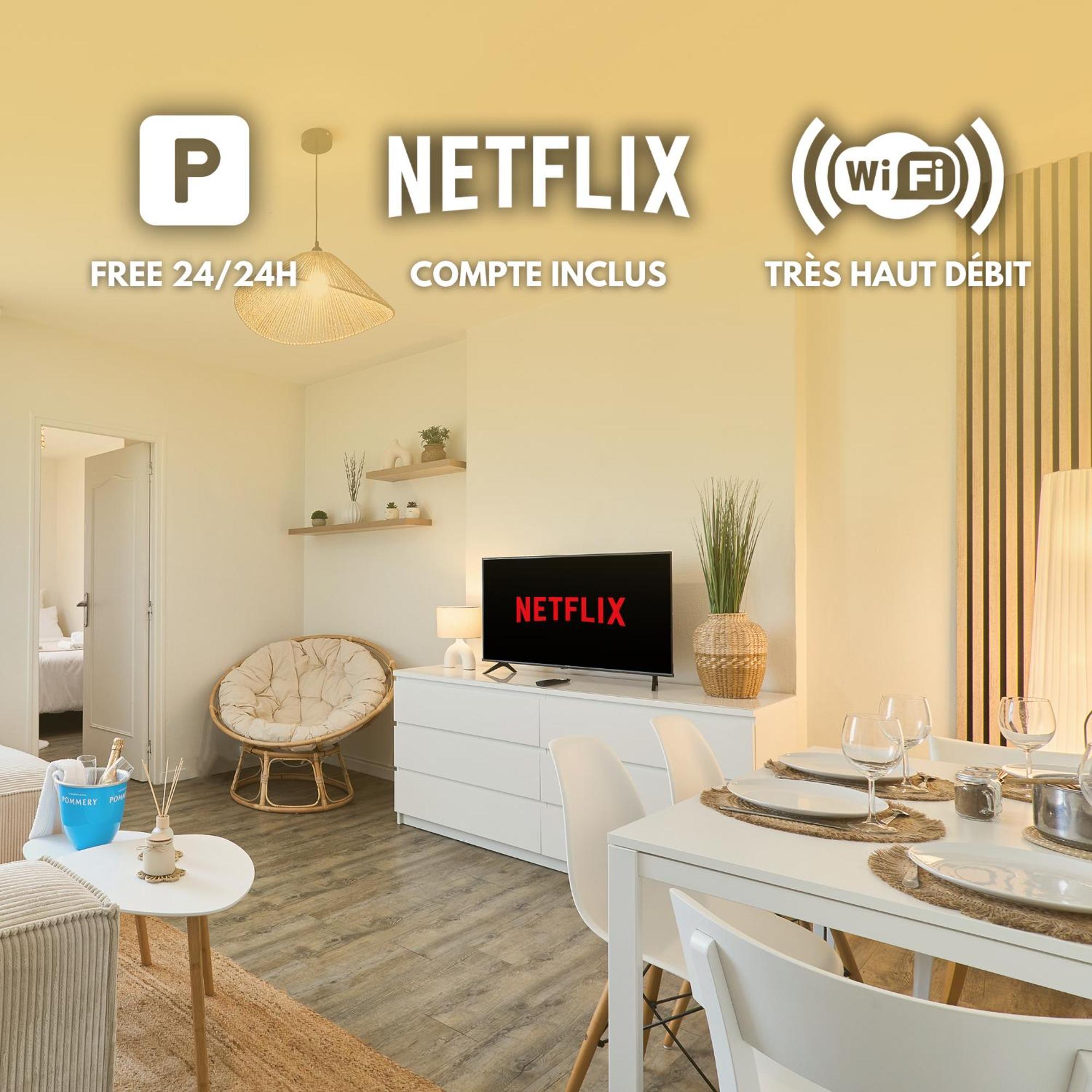 Le Petillant, Gare Centre-Ville, Netflix, Wifi Reims Bagian luar foto